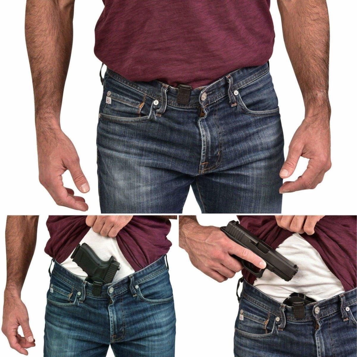 Sig Sauer P320 Compact Tuckable IWB Holster (Optic Ready) - Rounded by Concealment Express