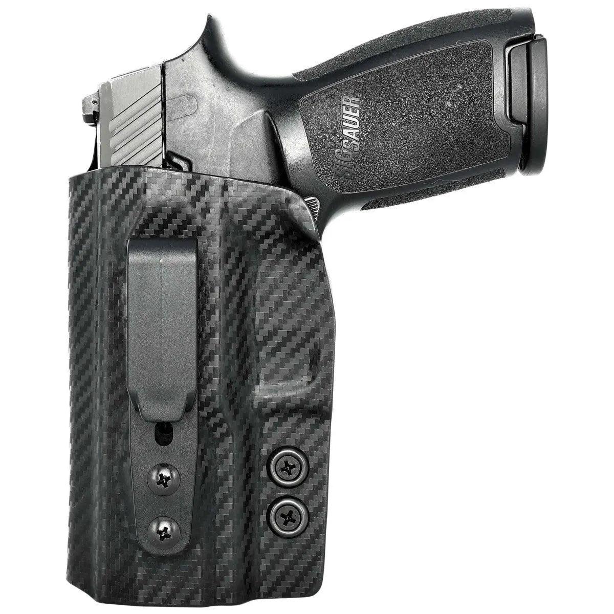 Sig Sauer P320 Compact Tuckable IWB Holster (Optic Ready) - Rounded by Concealment Express
