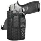 Sig Sauer P322 Paddle Holster - Left Hand Carbon Fiber Back