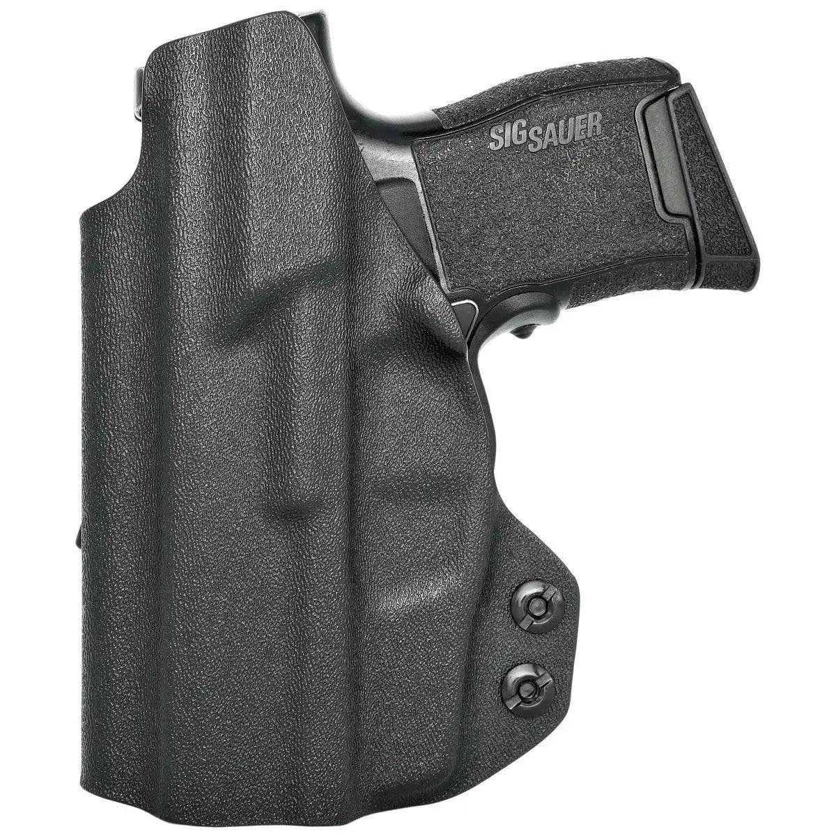 Rounded Gear IWB Holster For Sig Sauer P365 With Lima Laser – Kydex, Right-Handed