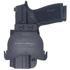 Sig Sauer P365 XMACRO TLR7 SUB Paddle Holster - Right Hand Carbon Fiber Front