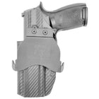 Sig Sauer P320 Full Size Paddle Holster - Right Hand Carbon Fiber Back