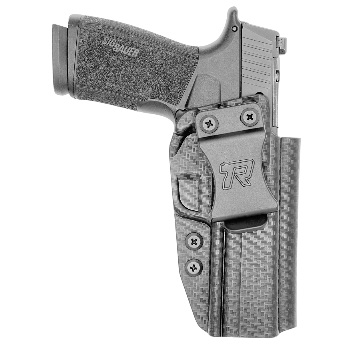 Sig Sauer P365 FUSE IWB Holster - Right Hand Carbon Fiber Front