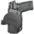 Smith & Wesson M&P SHIELD 380EZ Paddle Holster - Right Hand Black Front