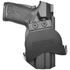 Smith & Wesson M&P SHIELD 380EZ Paddle Holster - Left Hand Black Front