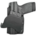 Smith & Wesson M&P SHIELD 45 Paddle Holster - Right Hand Carbon Fiber Front