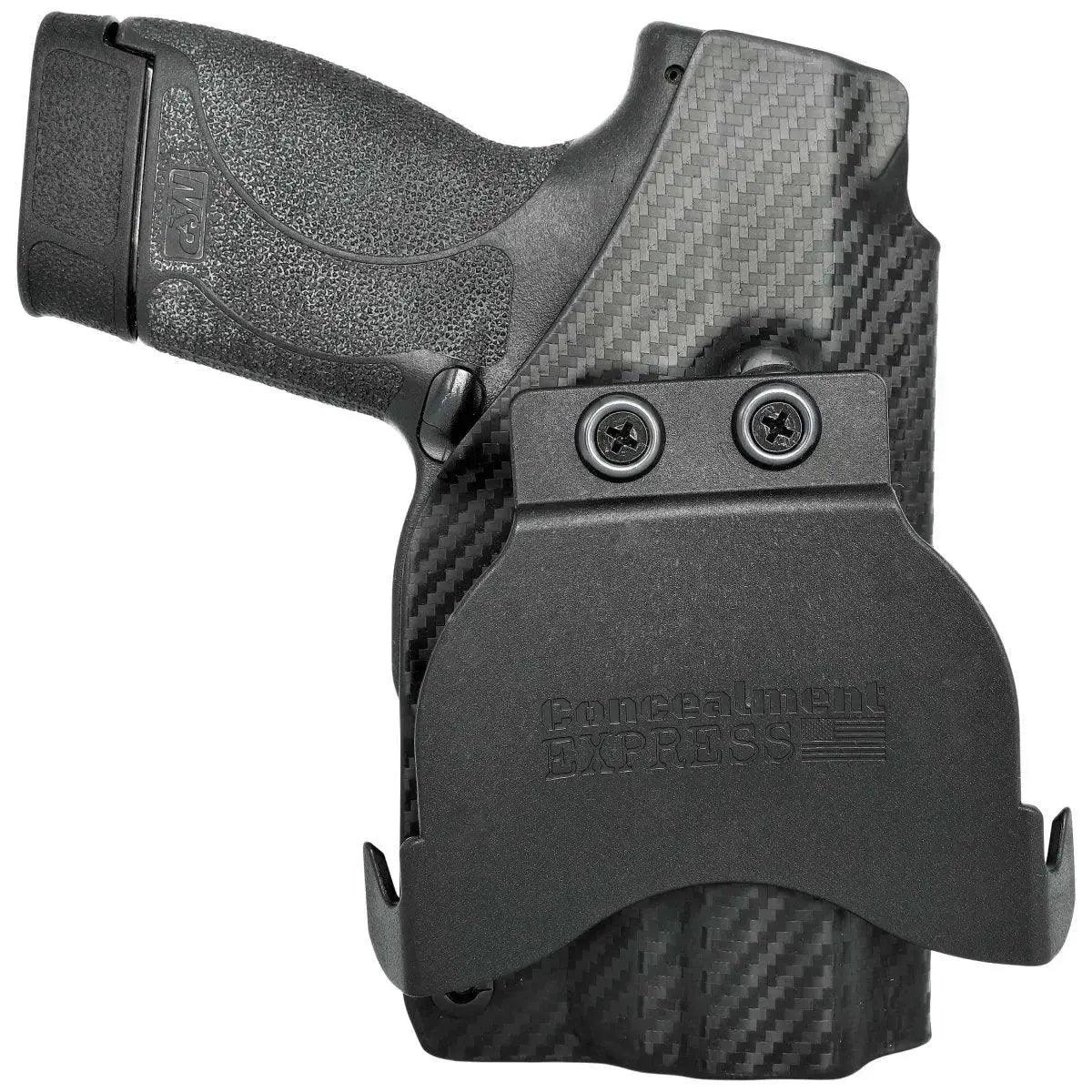 Smith &amp; Wesson M&amp;P SHIELD 45 Paddle Holster (Optic Ready) - Rounded by Concealment Express
