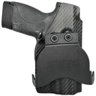 Smith & Wesson M&P SHIELD 45 Paddle Holster - Left Hand Carbon Fiber Front