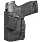 Smith & Wesson M&P SHIELD M2.0 Crimson Trace Laser IWB Holster - Left Hand Black Front