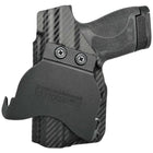 Smith & Wesson M&P SHIELD M2.0 Crimson Trace Laser Paddle Holster - Right Hand Carbon Fiber Back