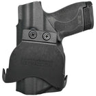 Smith & Wesson M&P SHIELD M2.0 Crimson Trace Laser Paddle Holster - Right Hand Black Back