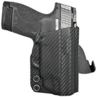 Smith & Wesson M&P SHIELD M2.0 Crimson Trace Laser Paddle Holster - Right Hand Carbon Fiber Front