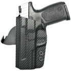 Smith & Wesson SD9VE / SD9 2.0 Paddle Holster - Left Hand Carbon Fiber Back