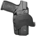 Smith & Wesson SD9VE / SD9 2.0 Paddle Holster - Left Hand Black Front