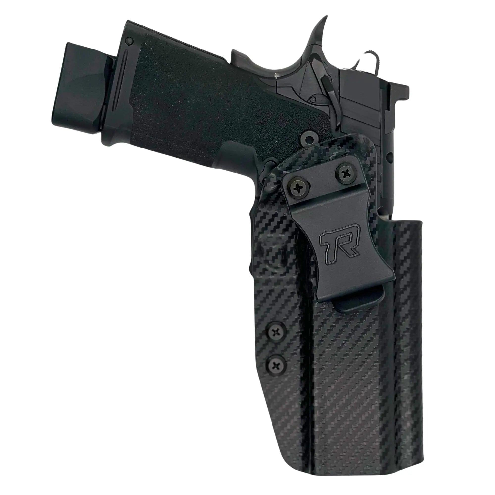 Springfield 1911 DS Prodigy 4.25in IWB Holster (Optic Ready) - Rounded by Concealment Express