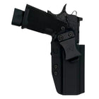Springfield 1911 DS Prodigy 4.25in IWB Holster - Right Hand Black Front