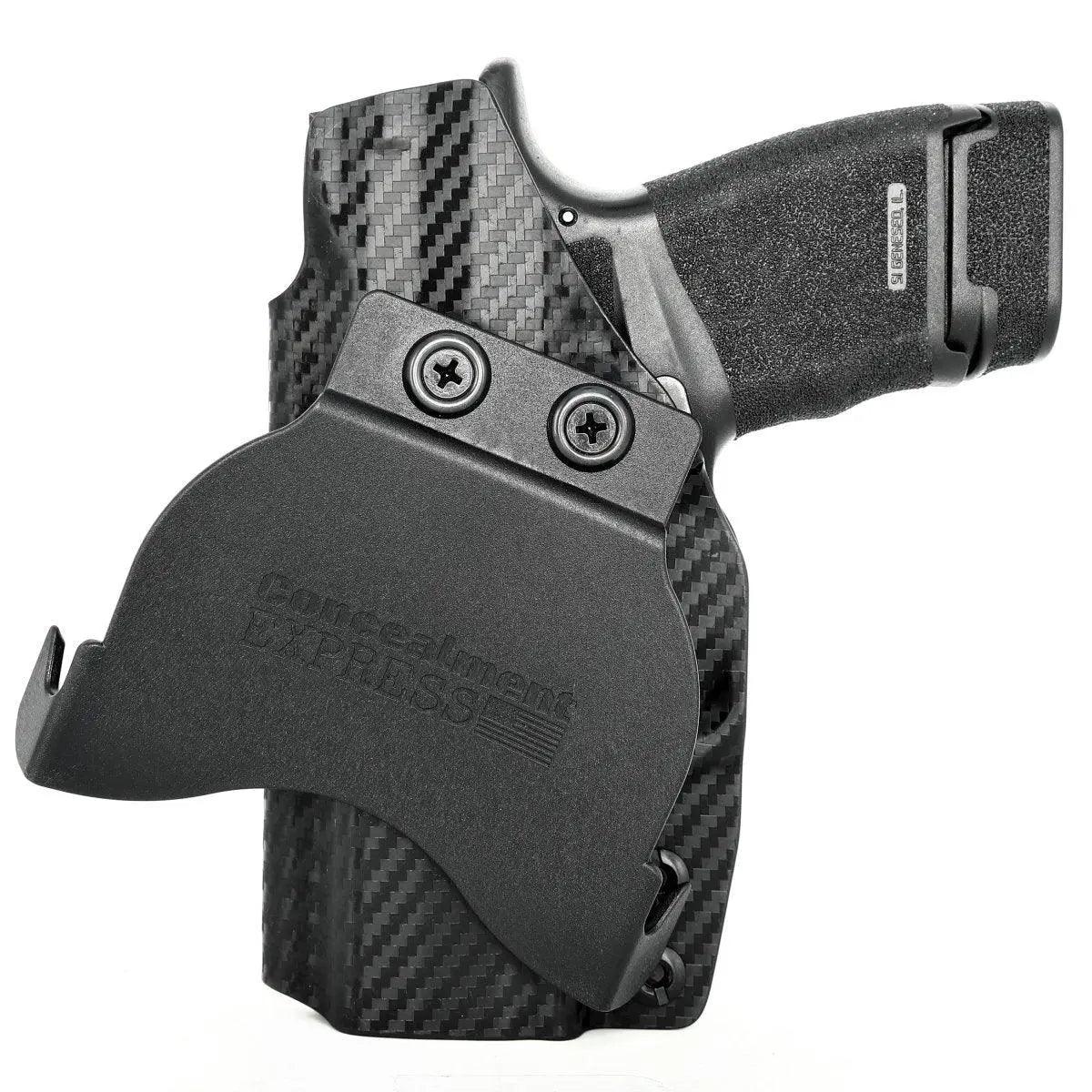 Springfield Hellcat Pro Paddle Holster (Optic Ready) - Rounded by Concealment Express