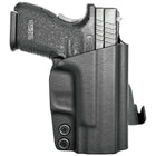 Springfield XD 3in Paddle Holster - Right Hand Black Back