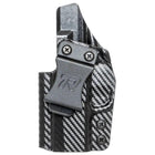 Springfield XD 4in IWB Holster - Left Hand Carbon Fiber Front
