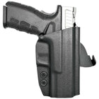 Springfield XD 4in Paddle Holster - Right Hand Black Back