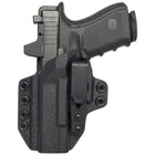 Springfield XD Leather Hybrid Holster - Right Hand Black Back