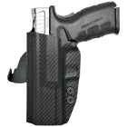 Springfield XDM 4.5in Paddle Holster - Left Hand Carbon Fiber Back