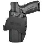 Springfield XDM 4.5in Paddle Holster - Right Hand Black Front