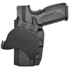 Springfield XDM Paddle Holster - Right Hand Black Front