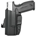 Springfield XDM Paddle Holster - Left Hand Carbon Fiber Back