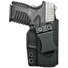 Springfield XDS 4in IWB Holster - Right Hand Carbon Fiber Front