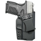 Springfield XDS 4in IWB Holster - Right Hand Black Front
