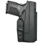 Springfield XDS 4in IWB Holster - Left Hand Black Back