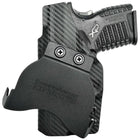 Springfield XDS Paddle Holster - Right Hand Carbon Fiber Front