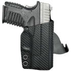Springfield XDS Paddle Holster - Right Hand Carbon Fiber Back