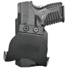 Springfield XDS Paddle Holster - Right Hand Black Front