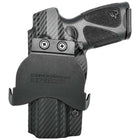 Taurus G3C Paddle Holster - Right Hand Carbon Fiber Front