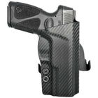 Taurus G3C Paddle Holster - Right Hand Carbon Fiber Back