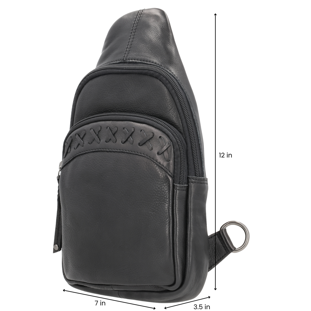 concealed carry leather backpack purse Buy Concealed Carry Unisex Taylor Sling Leather Backpack by Lady