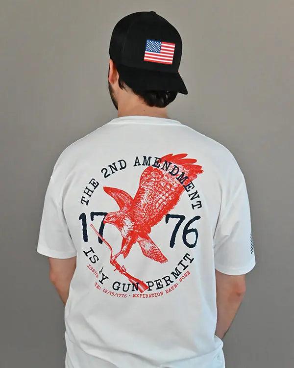 The 2nd Amendment is my Gun Permit - Rounded by Concealment Express