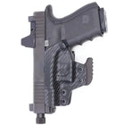 Trigger Guard Holster fits: Glock 17 19 19X 26 31 32 33 34 45 47 49 - Carbon Fiber Back