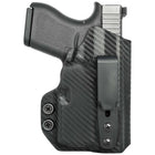 Tuckable IWB Holster fits: Glock 43X TLR6 - Carbon Fiber Front
