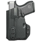 Tuckable IWB Holster fits: Glock 43X TLR6 - Carbon Fiber Back