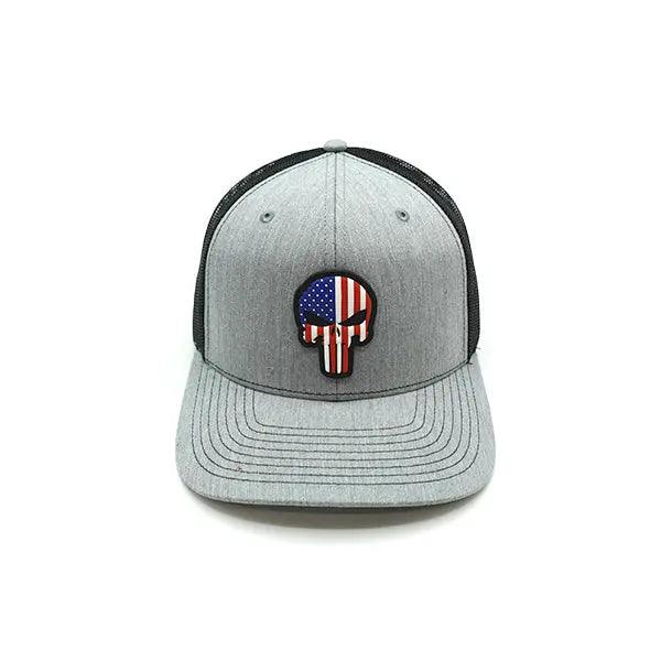 USA Punisher PVC Patch Hat - Rounded by Concealment Express
