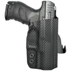Walther PPQ M1 Paddle Holster - Right Hand Carbon Fiber Back