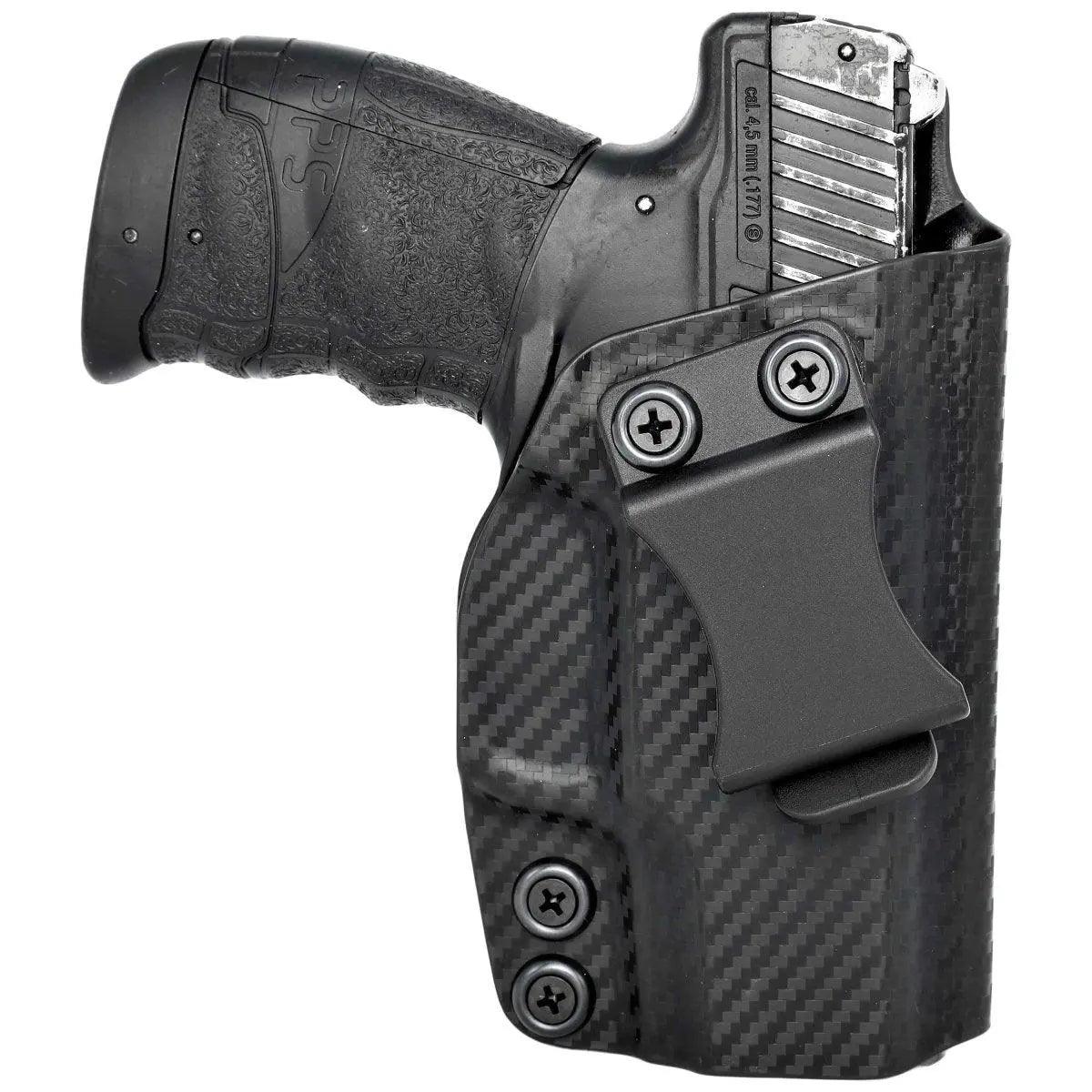 Fondina Doppia Portamagazine Per Walther PPS M2 Per Tiratori Mancini - Stampa 3D Nera - Foto 3