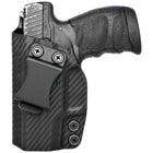 Walther PPS M2 IWB Holster - Left Hand Carbon Fiber Front