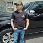 Whiskey, Bacon, Guns, and Freedom Short Sleeve T-Shirt