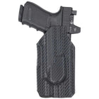 X300 Holster - LUX Universal Holster for Surefire X300 - Right Hand Carbon Fiber Back