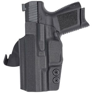 Canik TP9 Elite Sub-Compact OWB KYDEX Paddle Holster (Optic Ready) - Rounded by Concealment Express