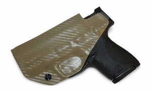 Carbon Fiber Flat Dark Earth IWB KYDEX Holster - Rounded by Concealment Express